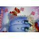 Bead Embroidery Magnet Kit "Rabbits love"