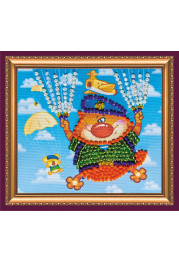 Bead Embroidery Magnet Kit "Paratroopers"
