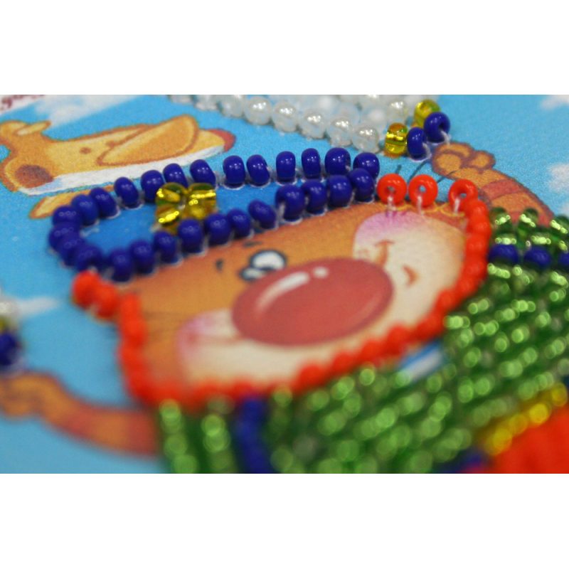 Bead Embroidery Magnet Kit "Paratroopers"