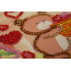 Bead Embroidery Magnet Kit "A basket of happiness"
