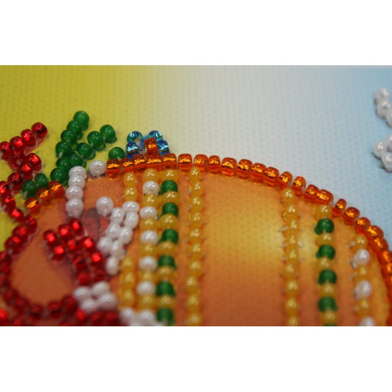 Bead Embroidery Magnet Kit "Easter still-life – 2"