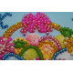 Bead Embroidery Magnet Kit "Easter basket – 1"