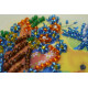 Bead Embroidery Magnet Kit "Easter basket – 3"
