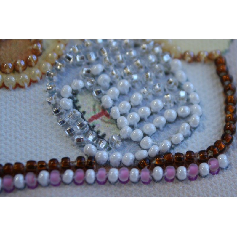 Bead Embroidery Magnet Kit "Happy weigh"