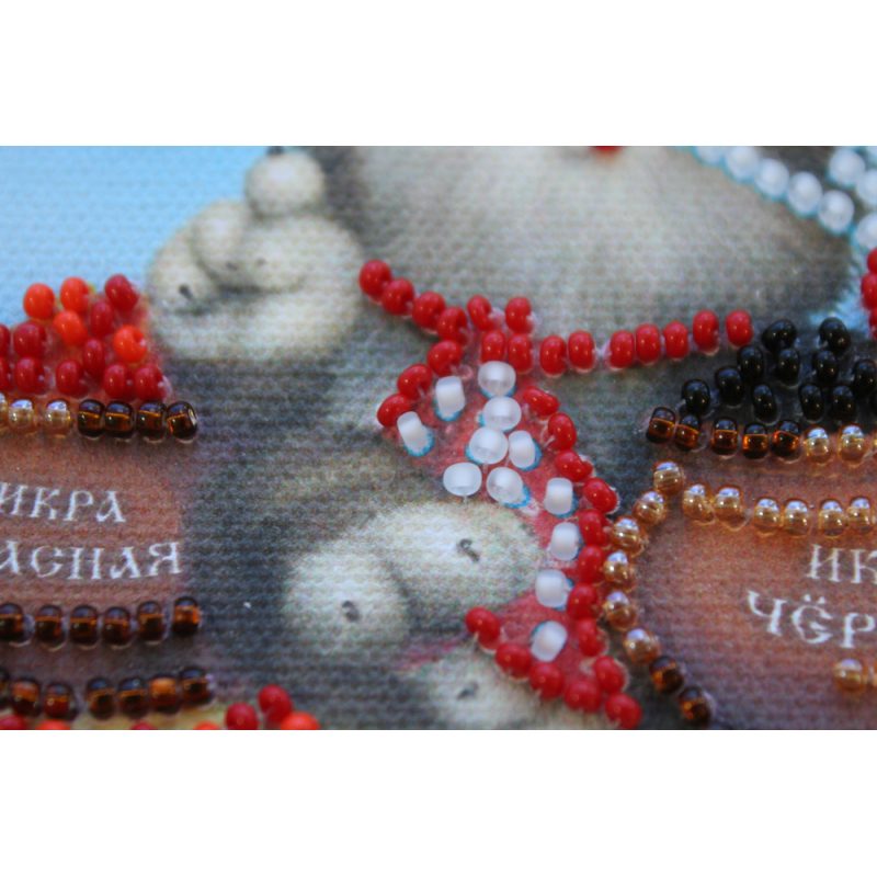 Bead Embroidery Magnet Kit "Life is good"