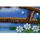 Bead Embroidery Magnet Kit "Moon cats"