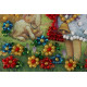 Bead Embroidery Magnet Kit "Fawns"