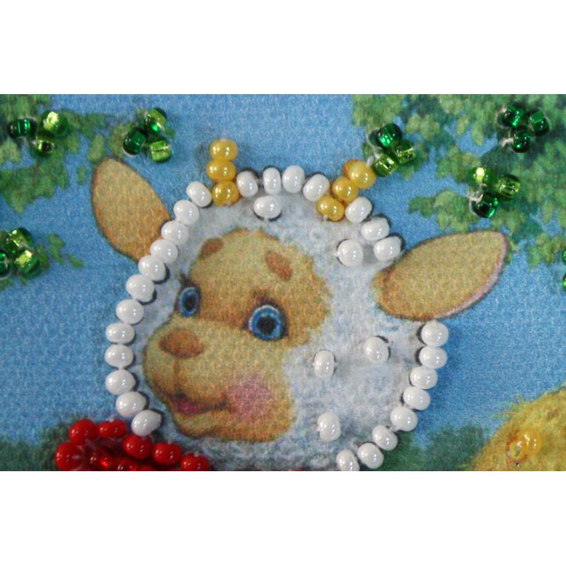 Bead Embroidery Magnet Kit "Fawns"