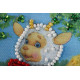Bead Embroidery Magnet Kit "Fawns"