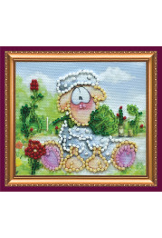 Bead Embroidery Magnet Kit "Melancholy"
