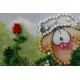 Bead Embroidery Magnet Kit "Melancholy"