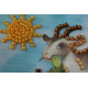Bead Embroidery Magnet Kit "Goat and cole"