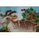 Bead Embroidery Magnet Kit "Goat and cole"