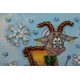 Bead Embroidery Magnet Kit "Goat crocheter"