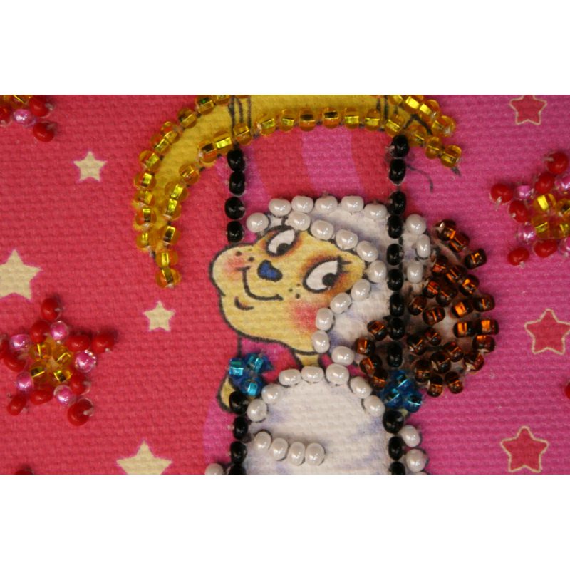 Bead Embroidery Magnet Kit "Aries"