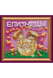 Bead Embroidery Magnet Kit "Gemini"