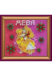 Bead Embroidery Magnet Kit "Virgo"