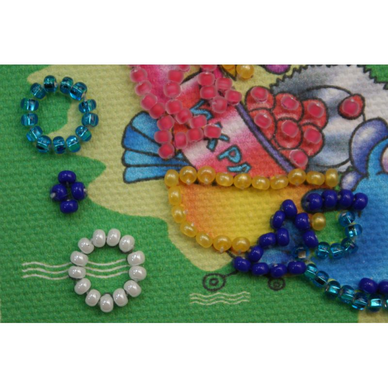 Bead Embroidery Magnet Kit "Pisces"