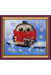 Bead Embroidery Magnet Kit "Owl – 6"