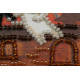 Bead Embroidery Magnet Kit "Fly with cats"