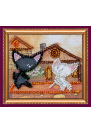 Bead Embroidery Magnet Kit "On the roof"