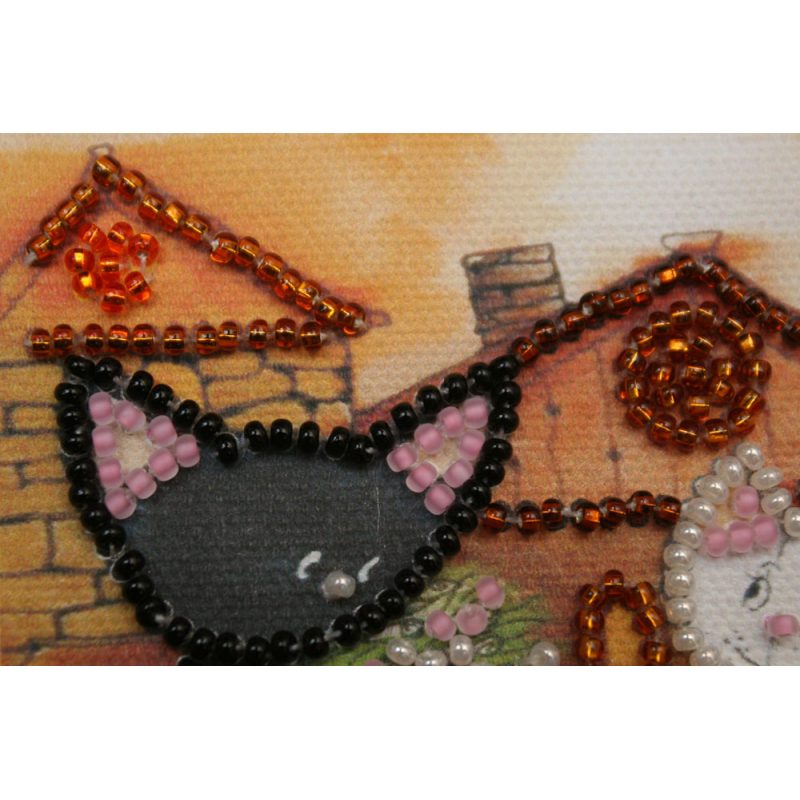 Bead Embroidery Magnet Kit "On the roof"