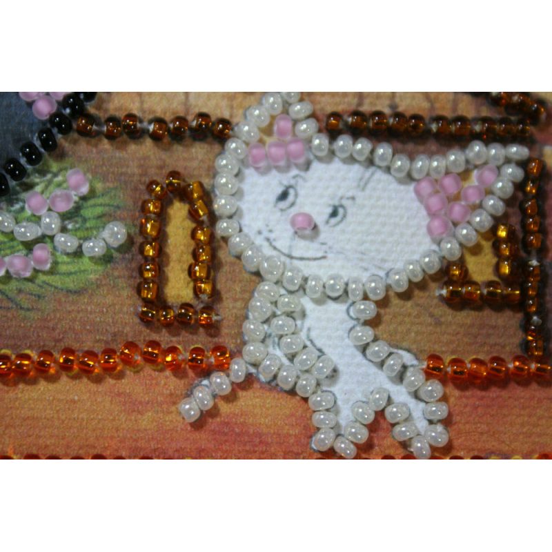 Bead Embroidery Magnet Kit "On the roof"