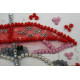 Bead Embroidery Magnet Kit "Bears under umbrella"
