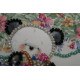 Bead Embroidery Magnet Kit "Bear and Forget-me-not"