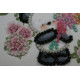 Bead Embroidery Magnet Kit "Bear's greeting"