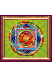 Bead Embroidery Magnet Kit "Oriental pattern - 1"