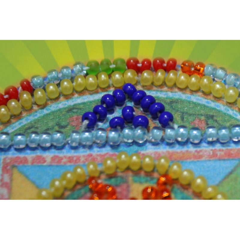Bead Embroidery Magnet Kit "Oriental pattern - 1"