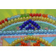 Bead Embroidery Magnet Kit "Oriental pattern - 1"