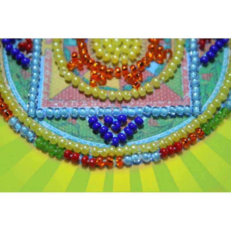 Bead Embroidery Magnet Kit "Oriental pattern - 1"
