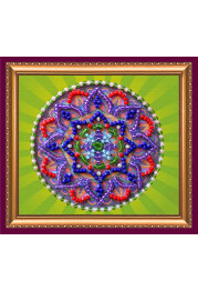 Bead Embroidery Magnet Kit "Oriental pattern - 2"