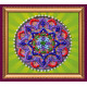 Bead Embroidery Magnet Kit "Oriental pattern - 2"