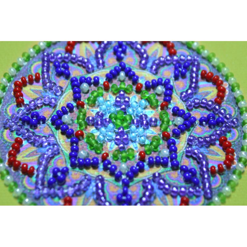 Bead Embroidery Magnet Kit "Oriental pattern - 2"
