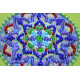 Bead Embroidery Magnet Kit "Oriental pattern - 2"