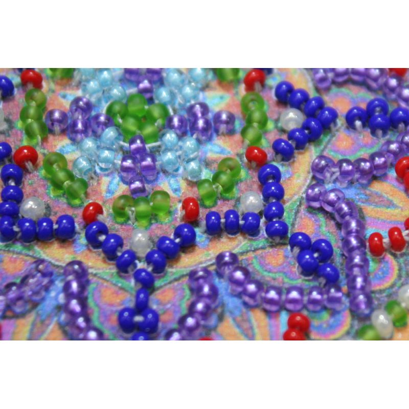 Bead Embroidery Magnet Kit "Oriental pattern - 2"
