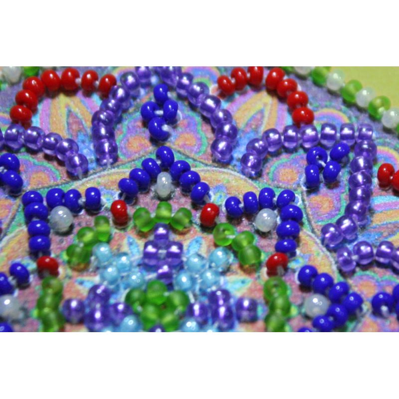 Bead Embroidery Magnet Kit "Oriental pattern - 2"