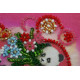 Bead Embroidery Magnet Kit "Saint Valentine's Day"