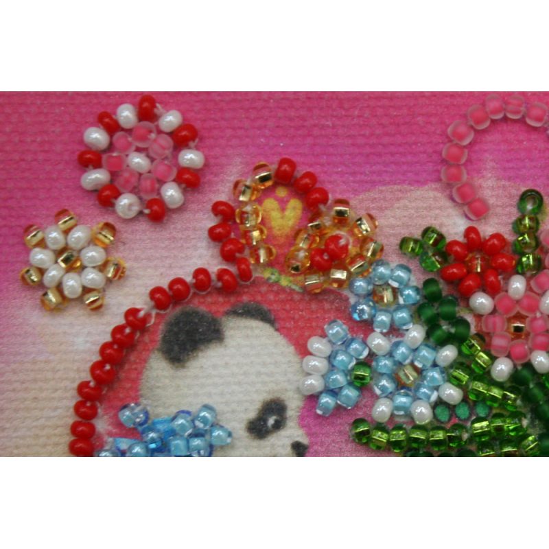 Bead Embroidery Magnet Kit "Saint Valentine's Day"