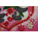 Bead Embroidery Magnet Kit "Saint Valentine's Day"