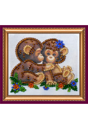 Bead Embroidery Magnet Kit "Inseparables"