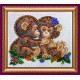 Bead Embroidery Magnet Kit "Inseparables"