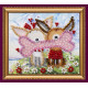 Bead Embroidery Magnet Kit "Doggie with goodies"