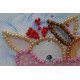 Bead Embroidery Magnet Kit "Doggie with goodies"
