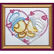 Bead Embroidery Magnet Kit "Just married bears"