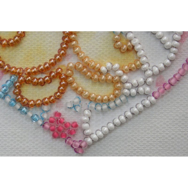 Bead Embroidery Magnet Kit "Just married bears"
