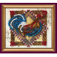 Bead Embroidery Magnet Kit "Pompous cockerel"